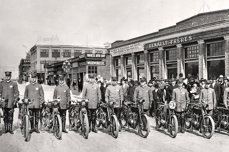 Detroit Police motoren